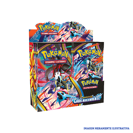 Box Display Pokemon ME04 Caos Ascendente - Copag