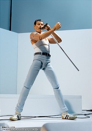 Freddie Mercury - Live Aid Ver. - Queen - S.H. Figuarts