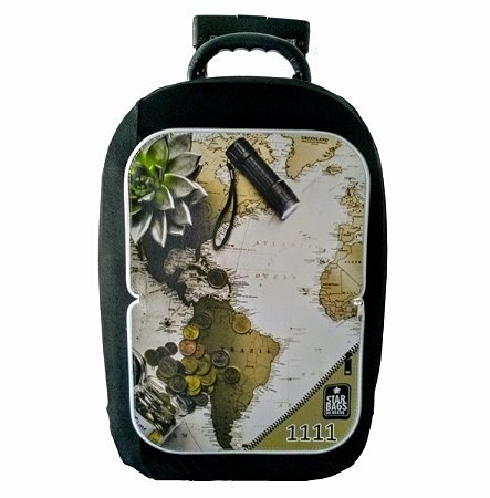Capa para mala Star Bags Mapa