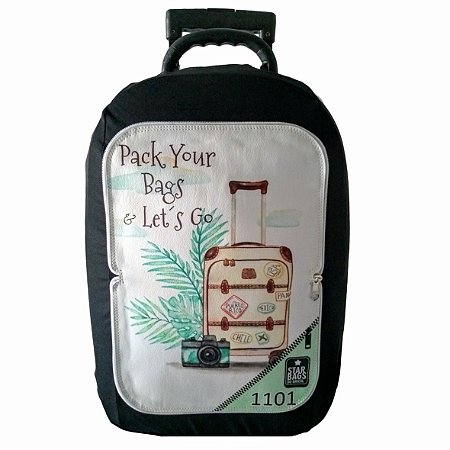 Capa para mala Star Bags Lets Go