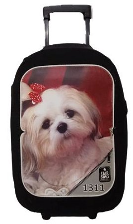 Capa para mala Star Bags Lhasa Apso
