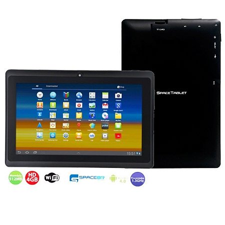 Tablet Spacebr, Android 4.0