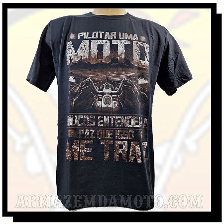 CAMISETA PILOTAR UMA MOTO HCD