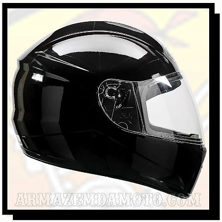 CAPACETE FLY F-9 CLASSIC PRETO