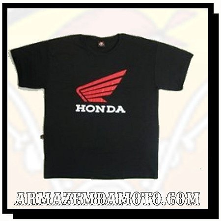 CAMISETA LOGO MOTO HONDA