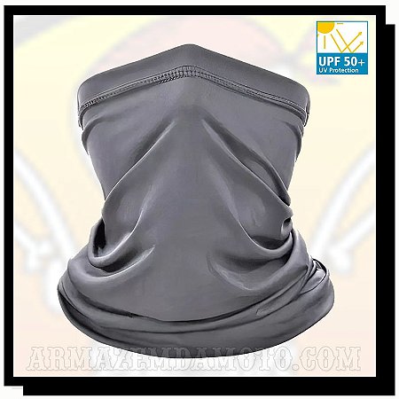 TUBINHO CINZA COM PROTEÇÃO SOLAR UV50+ NECKTUBE