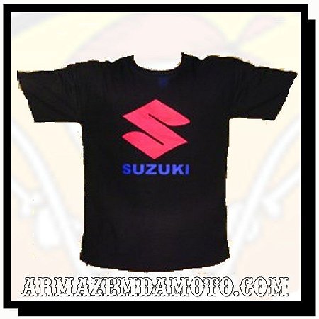 CAMISETA LOGO MOTO SUZUKI