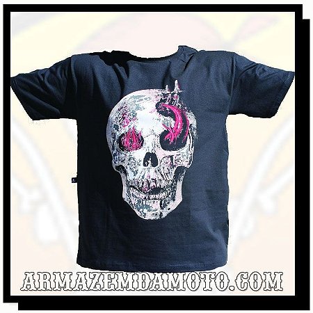 CAMISETA CRÂNIO SKULL