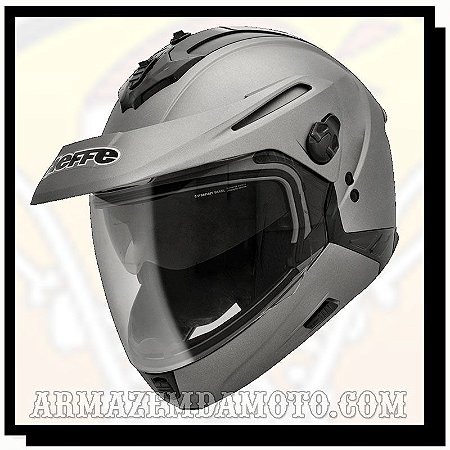 CAPACETE BIEFFE X-5 CLASSIC GRAFITE FOSCO 5 EM 1