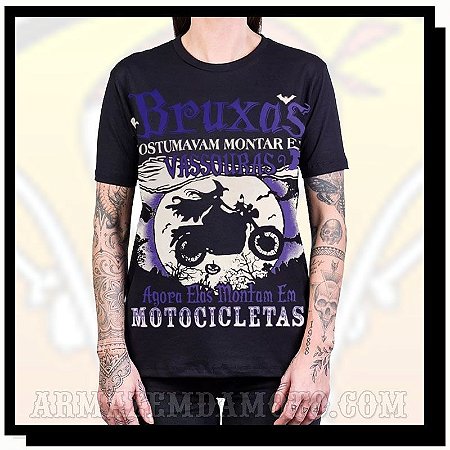 CAMISETA BRUXAS MOTOCICLISTAS