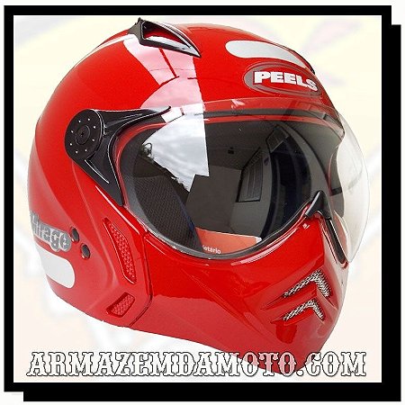 CAPACETE MIRAGE NEW CLASSIC VERMELHO