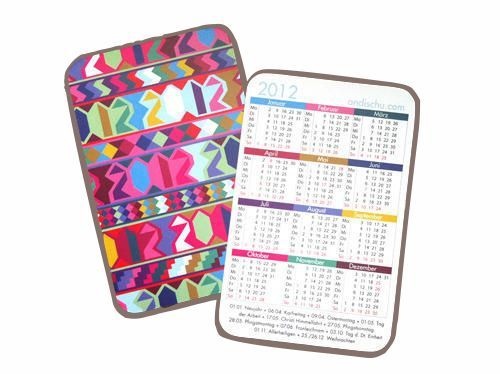 Calendário de Bolso 300 g