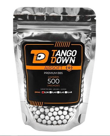 BBs Tango Down 0,36g - 500 un