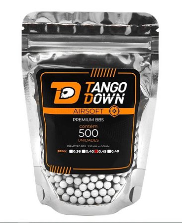 BBs Tango Down 0,45g - 500 un