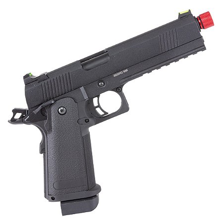 Pistola Airsoft GBB 1911 Black Devil Hi-Capa 5.1 -  ROSSI