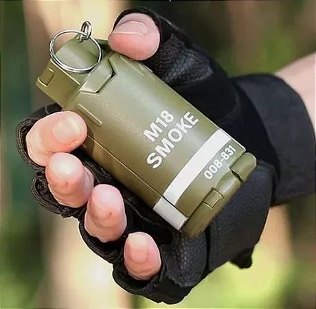 Granada de Ação por Mola para Airsoft - Modelo m18
