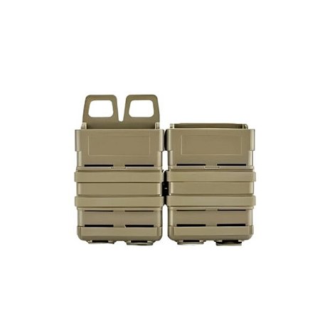 Porta Mag 556 (M4) Rígido Duplo Modular - TAN