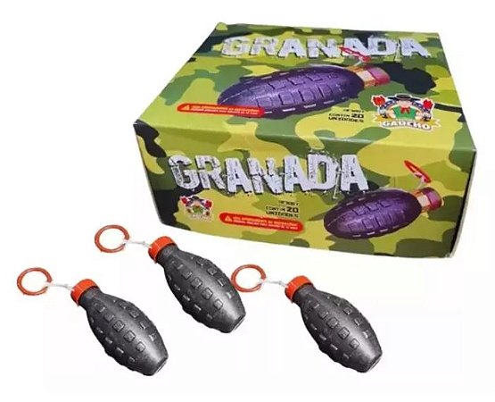 Granadinha Infantil / Airsoft - Caixa com 20 unidades