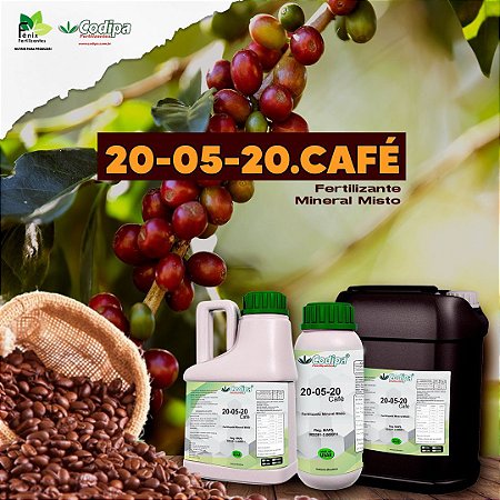 ADUBO LÍQUIDO 20-05-20 CAFÉ