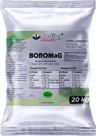 BOROMAG - BORO + MAGNÉSIO