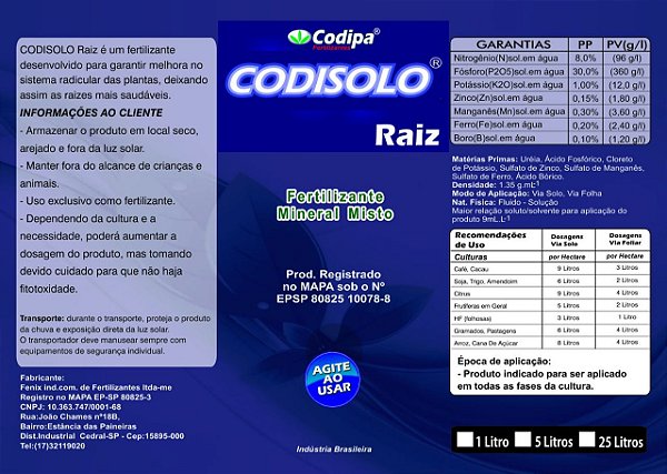 CODISOLO RAIZ