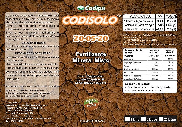 Codipa Fertilizantes Codisolo
