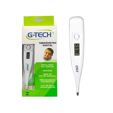 Termômetro Clínico Digital TH1027 G-Tech