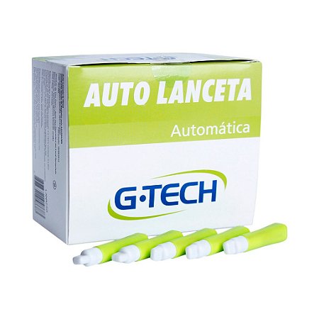 AUTO LANCETA GTECH 23G CAIXA COM 100UN