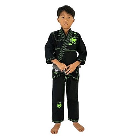 Kimono Kvra Alfa Infantil Preto M0