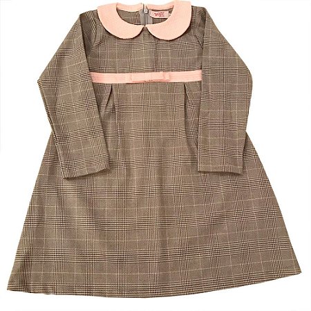 vestido boneca manga longa