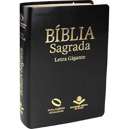 BÍBLIA NAA GIGANTE - PRETA NOBRE