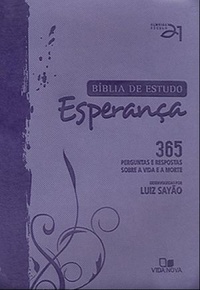 BÍBLIA DE ESTUDO ESPERANÇA - LILÁS