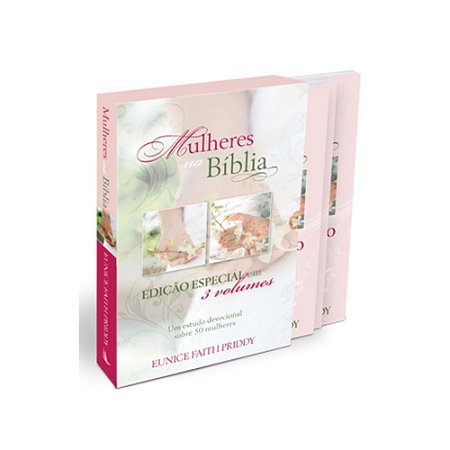 BOX MULHERES NA BÍBLIA - COLEÇÃO 3 VOLUMES