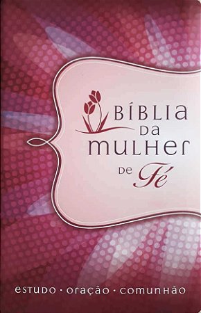 BÍBLIA DA MULHER DE FÉ - CAPA MARGARIDA