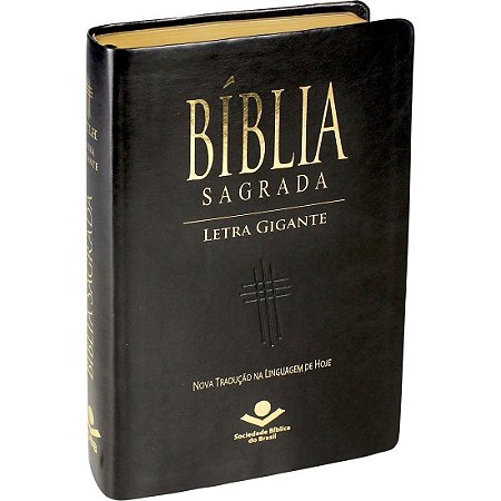 BÍBLIA NTLH LETRA GIGANTE ÍNDICE PRETO NOBRE