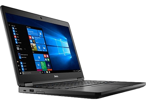 Notebook Seminovo Dell Latitude 5480, i5-6300U, 2.40-2.50GHz, 8GB RAM, SSD256GB, 14" HD Antirreflexo, Win11 Pro, Teclado retroiluminado, Bateria não segura carga!