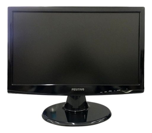Monitor Positivo W2043S, 20'' Polegadas - Resolução HD 1366x768 - VGA