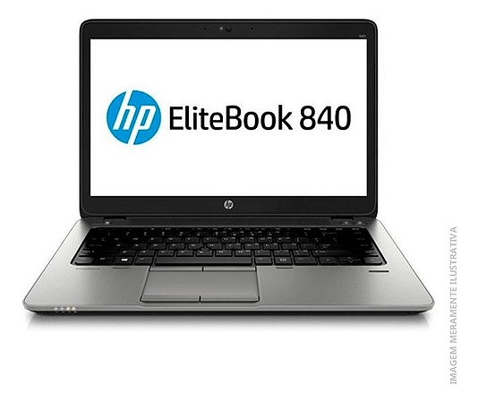 Notebook Usado, HP Elitebook 840 G1, Intel Core i5-4300U, 1.90-2.50GHz, 8GB, 500GB, 14" HD, Bateria Perfeita, Win11 Pro.