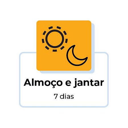 PROMO FIT 7 DIAS - ALMOÇO E JANTAR - 14 Refeições