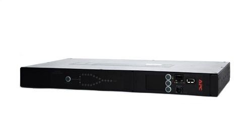 Chave Estática de Transferência Automática APC - ATS para rack, 100/120 V, 15 A, entrada 5 -15, 10 saídas 5-15R - AP4450