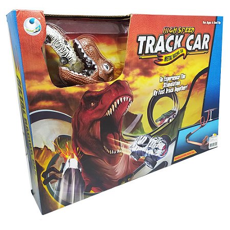 Pista Cabeça de Dinossauro Track Car