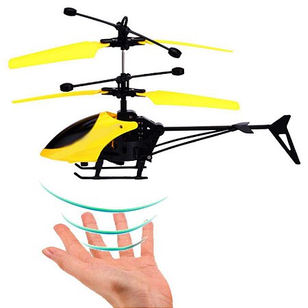 Drone Helicóptero Pequeno com Sensor