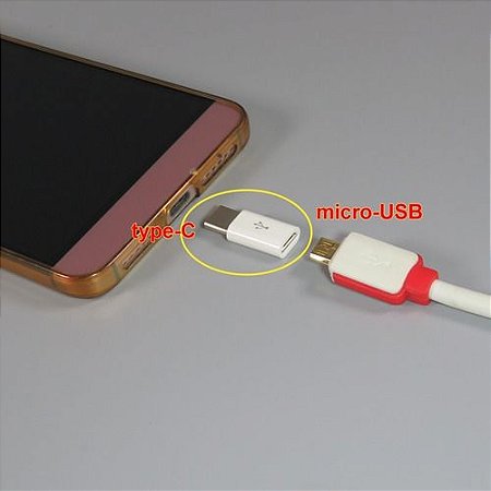Adaptador Micro Usb (fêmea)x iPhone 5,6 E 7  (macho)