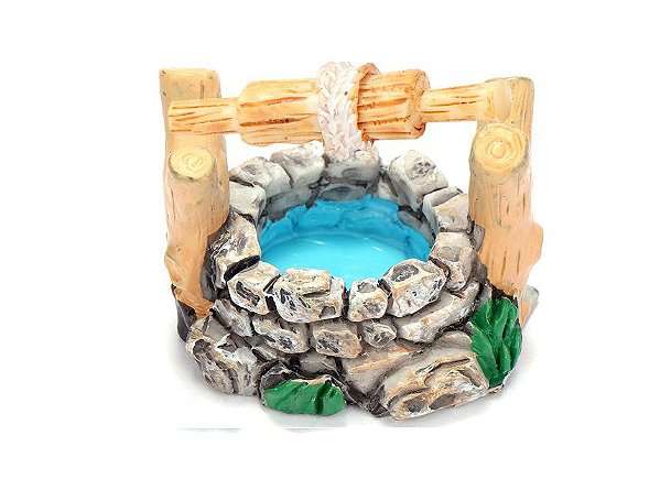 Mini Poço Lago  Miniatura Terrário Minijardim Bonsai