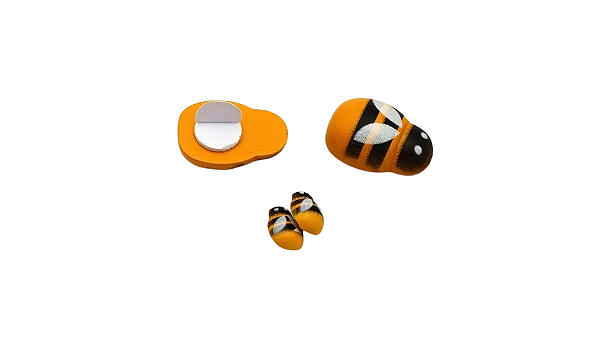 Kit 10 Mini Abelha Enfeite Terrário Bonsai Vaso MiniJardim