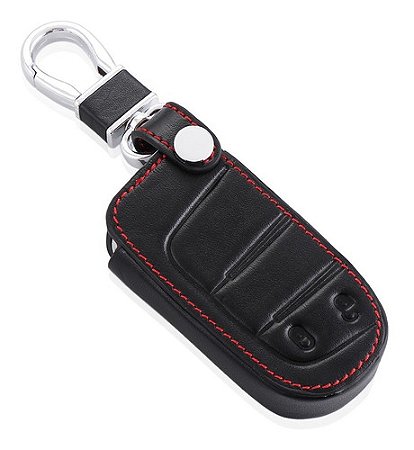 Capa Couro Chaveiro  , Jeep Renegade, Compass Freemont
