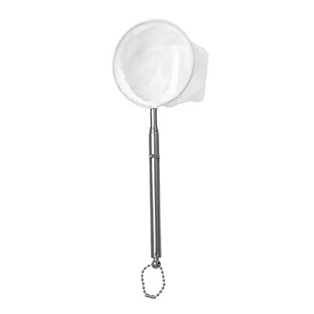 Rede Retrátil Camarão ou pequenos peixes aquário 20cm/45cm