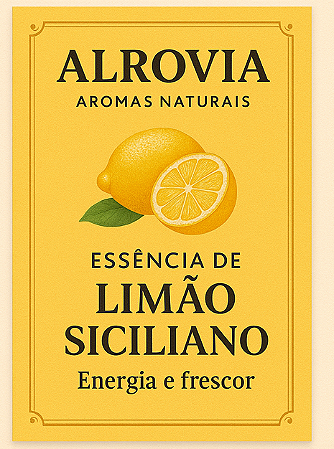 Vela Aromática Limão Siciliano