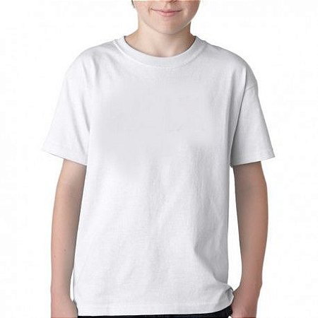 camisa branca infantil masculina