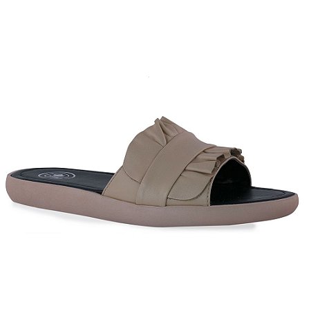 sandalia rasteira slide